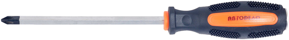 Отвертка крестовая РН0 длина стержня 150 мм с намагниченным наконечником, (АвтоDело) АВТОДЕЛО, 30608 #1