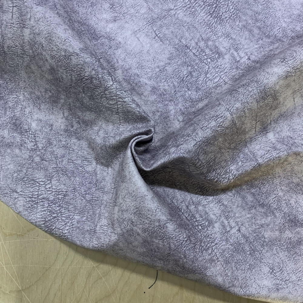 Мебельная ткань Микровелюр (V-12) цвет светло-серый #1