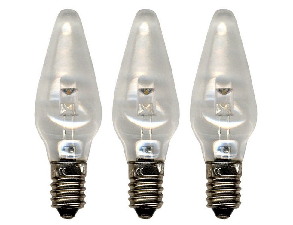Набор запасных прозрачных LED-ламп, для рождественских горок и светильников, 10-55 V, 3 штуки, STAR trading #1