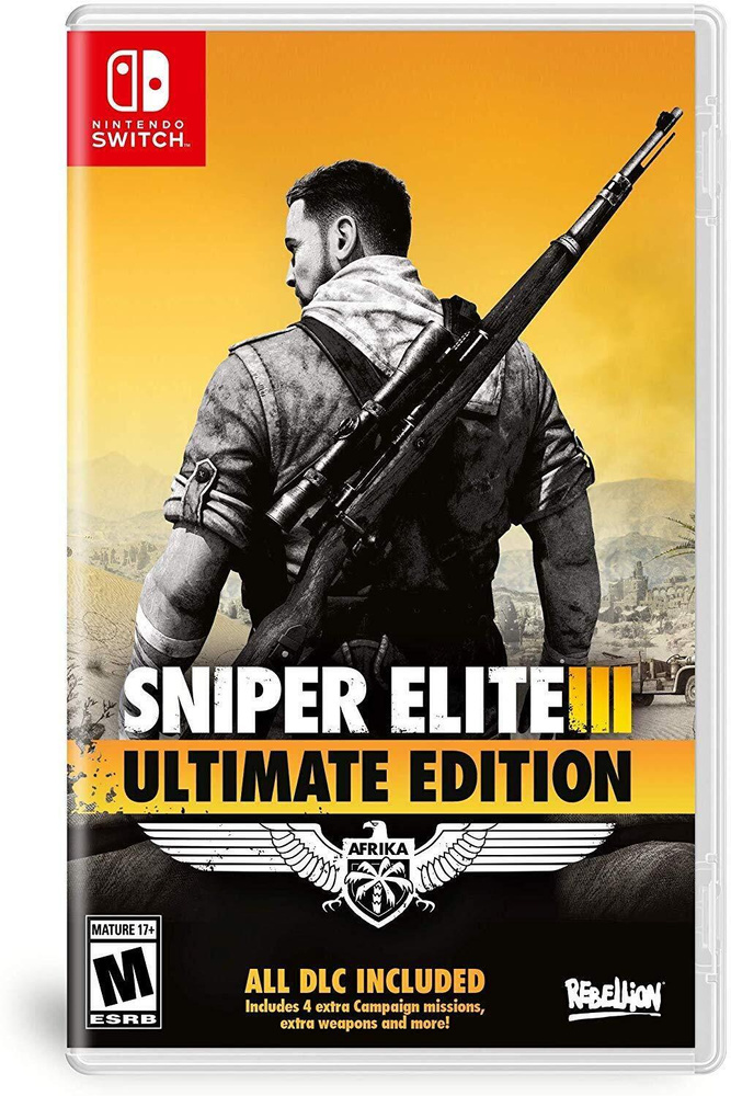 Игра Sniper Elite 3 (III). Ultimate Edition (Nintendo Switch, Русская версия) #1