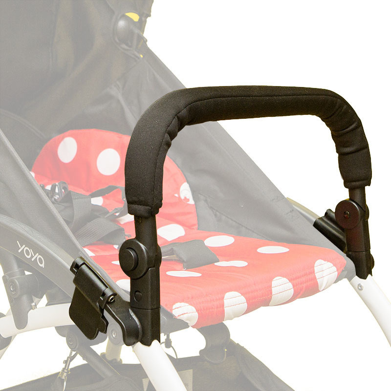 Бампер для коляски с регулировкой и креплениями Yoya 165/175, Babythrone и аналогов  #1
