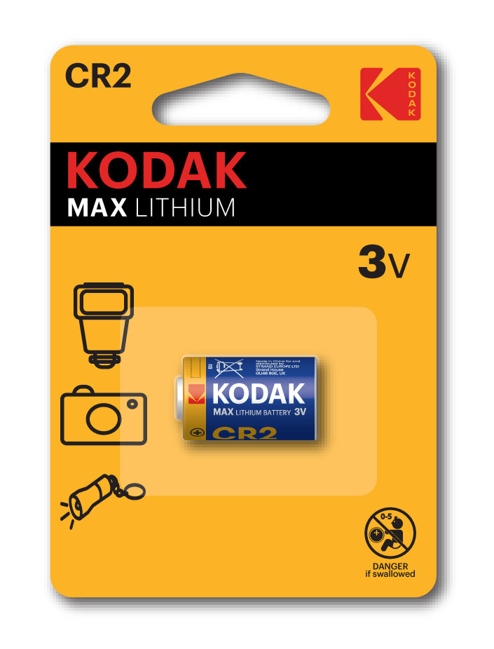 Kodak Батарейка 15270 (CR2, CR17355, 5046LC), Li-ion тип, 3 В, 1 шт #1