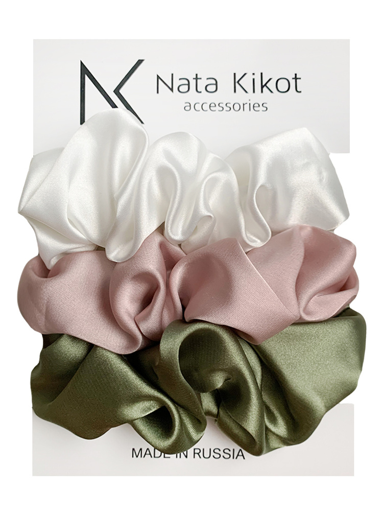 Nata Kikot accessories Комплект резинок для волос 3 шт. #1