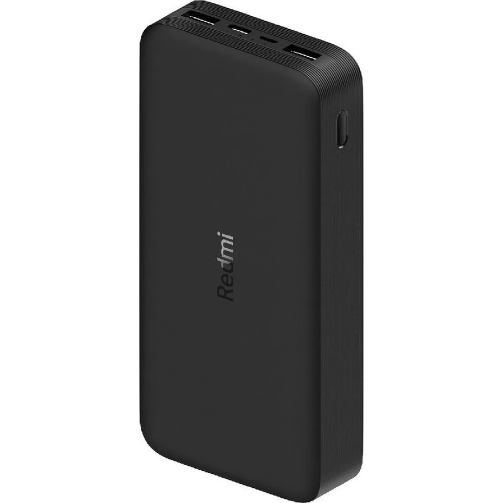 Xiaomi Внешний аккумулятор Redmi Power Bank Black PB200LZM, 20000 мАч, черный  #1