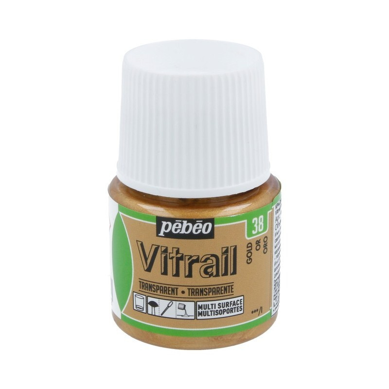 Краска Pebeo Vitrail 45ml, 38 Золотой #1