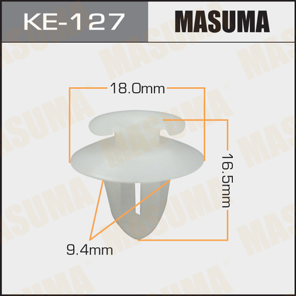 Клипса MASUMA KE-127, 5 шт. #1