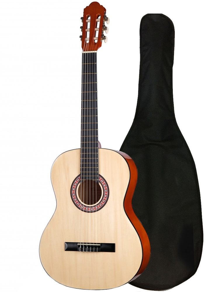 Homage Классическая гитара LC-3900 BAG_натуральный 6-струнная, корпус Ель 4/4  #1