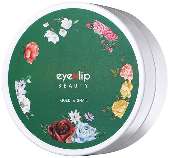 Гидрогелевые патчи для глаз питательные Eyenlip Gold & Snail Eye Patch, 60 шт  #1