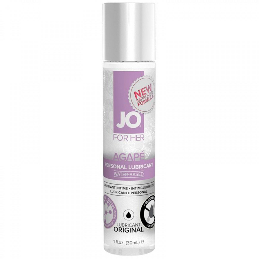 System JO лубрикант женский гипоаллергенный Agape Lubricant Original (30 мл)  #1