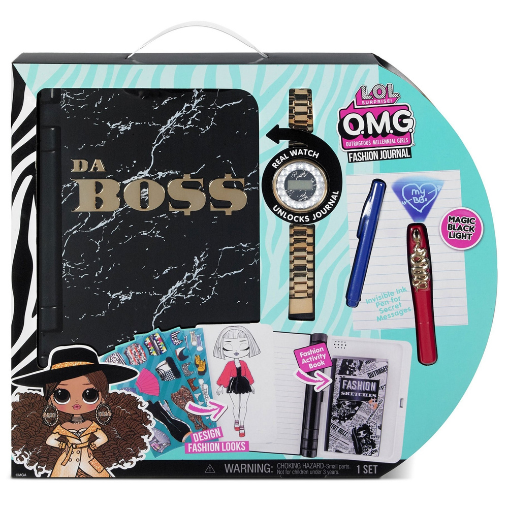 LOLs MGA Entertainment ЛОЛ Модный дневник Da Boss (L.O.L. Surprise! OMG Fashion Journal Da Boss)  #1