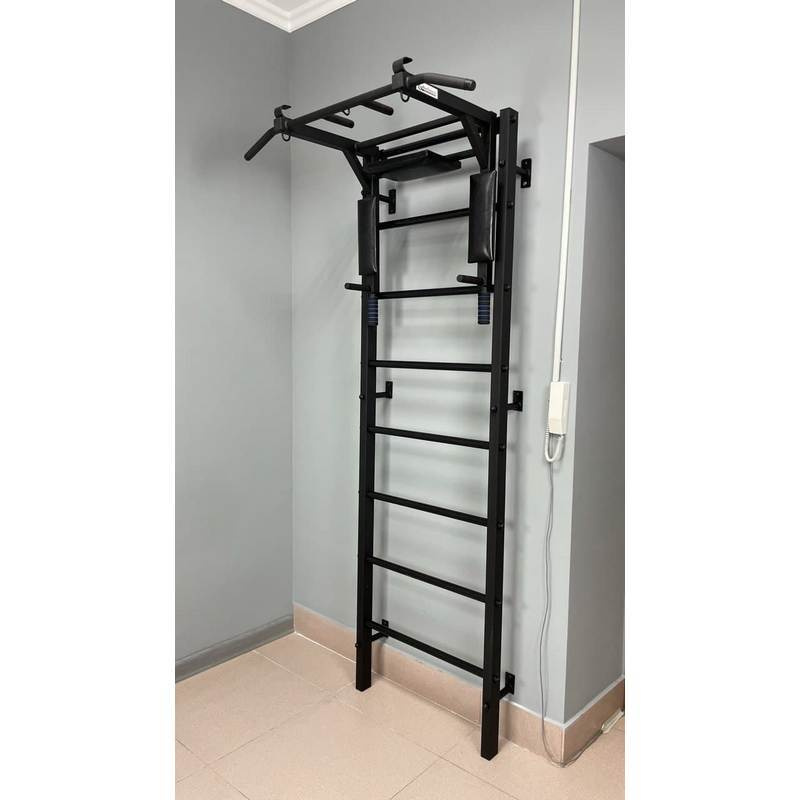 Шведская стенка со съемным турником 3 в 1, домашний спортивный комплекс ...