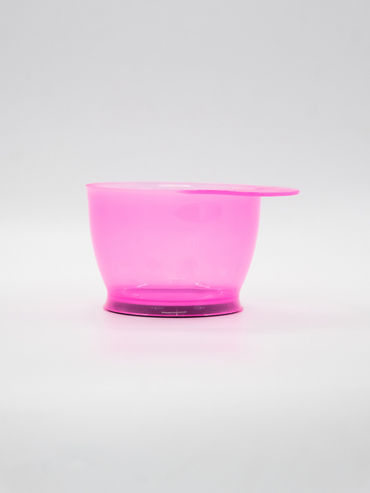 Natural Beauty Миска для смешивания краски / Парикмахерская чаша для окрашивания с ручкой, Розовый  #1