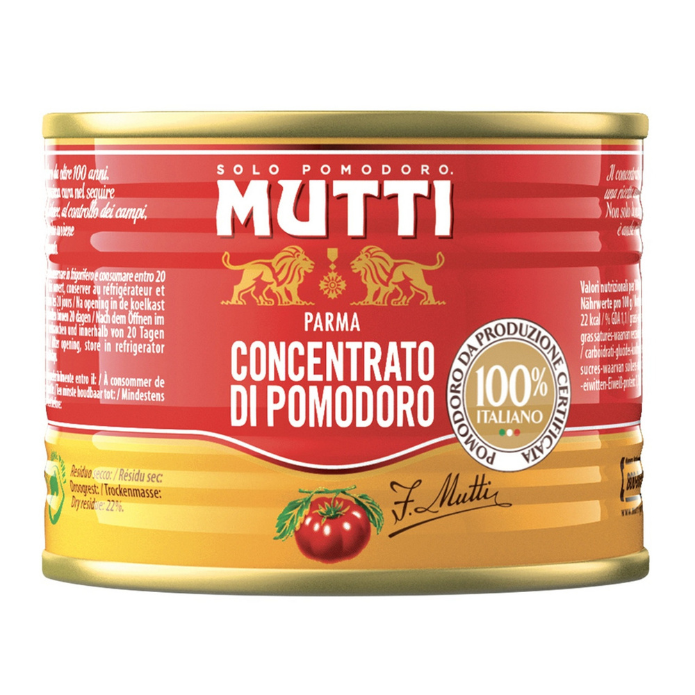Паста томатная Mutti, 210 г - купить с доставкой по выгодным ценам в ...