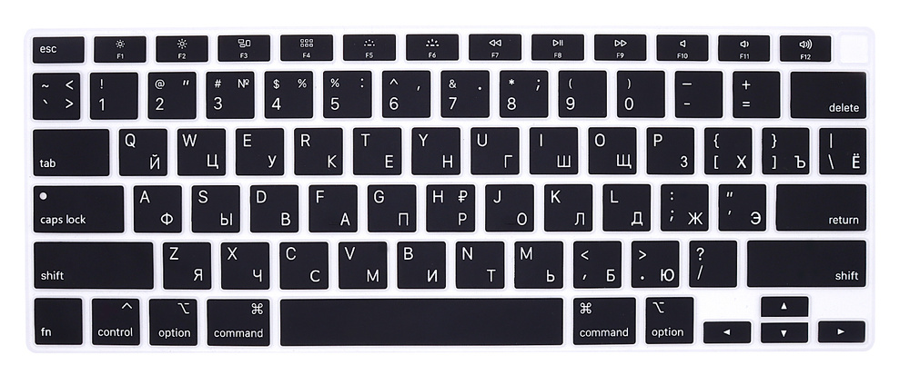 Накладка на клавиатуру для Macbook Air 13 2020 год A2179 / A2337 бренд БРОНЬКА тип расположения клавиатуры #1