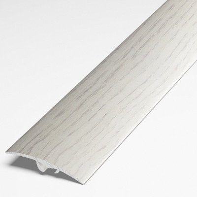 Порожек со скрытым креплением разноуровневый 40x10 мм, длина 1,8 м, профиль-порог алюминиевый Лука ПР #1