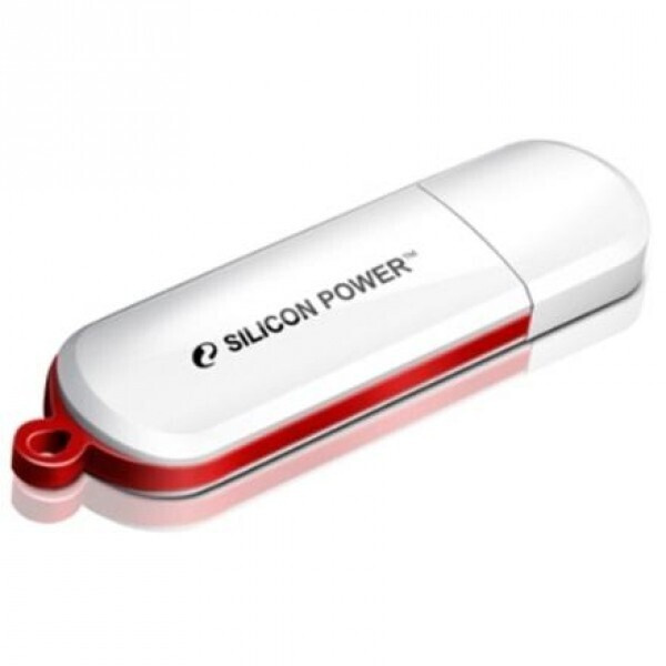 Флеш Диск Silicon Power 16Gb LuxMini 320 SP016GBUF2320V1W USB2.0 белый #1