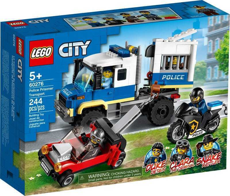 Конструктор LEGO City 60276 Транспорт для перевозки преступников  #1