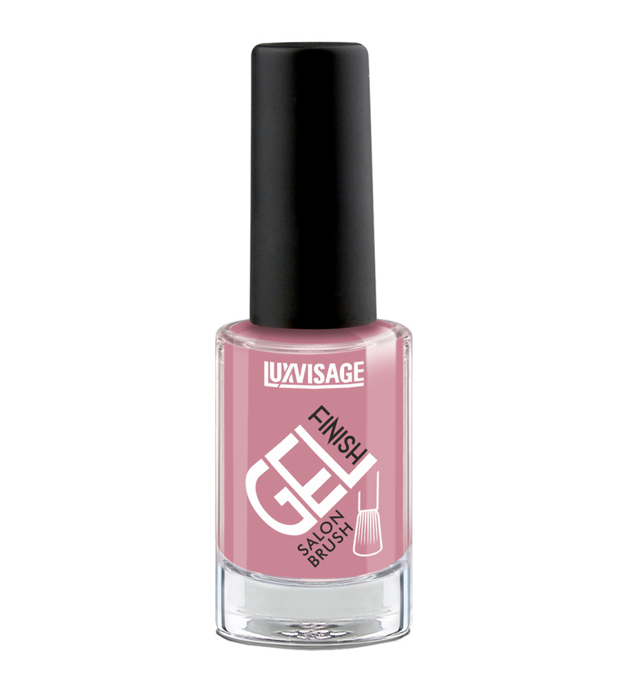Luxvisage Лак для ногтей GEL FINISH стойкий глянцевый тон 36 Розовый вереск 9г  #1