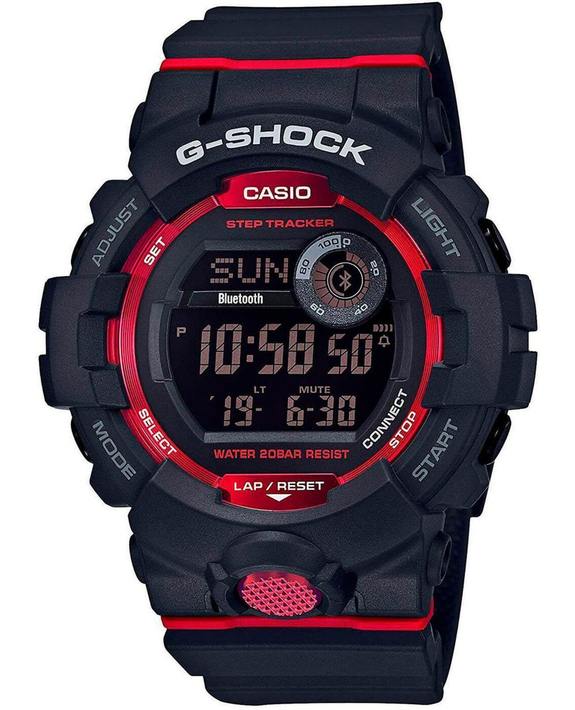 Японские мужские наручные часы Casio G-Shock GBD-800-1ER #1