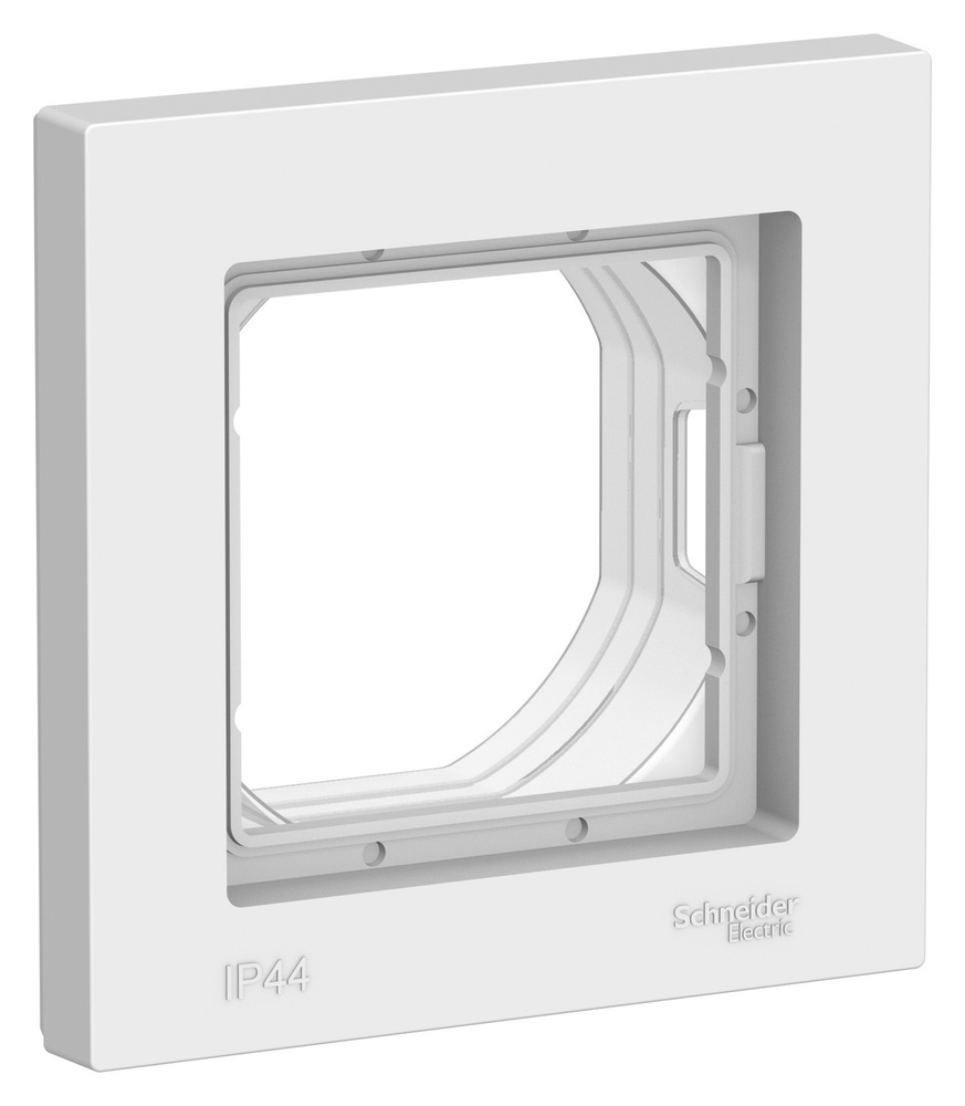 Рамка однопостовая AtlasDesign Aqua IP44 белый (комплект 10шт) #1