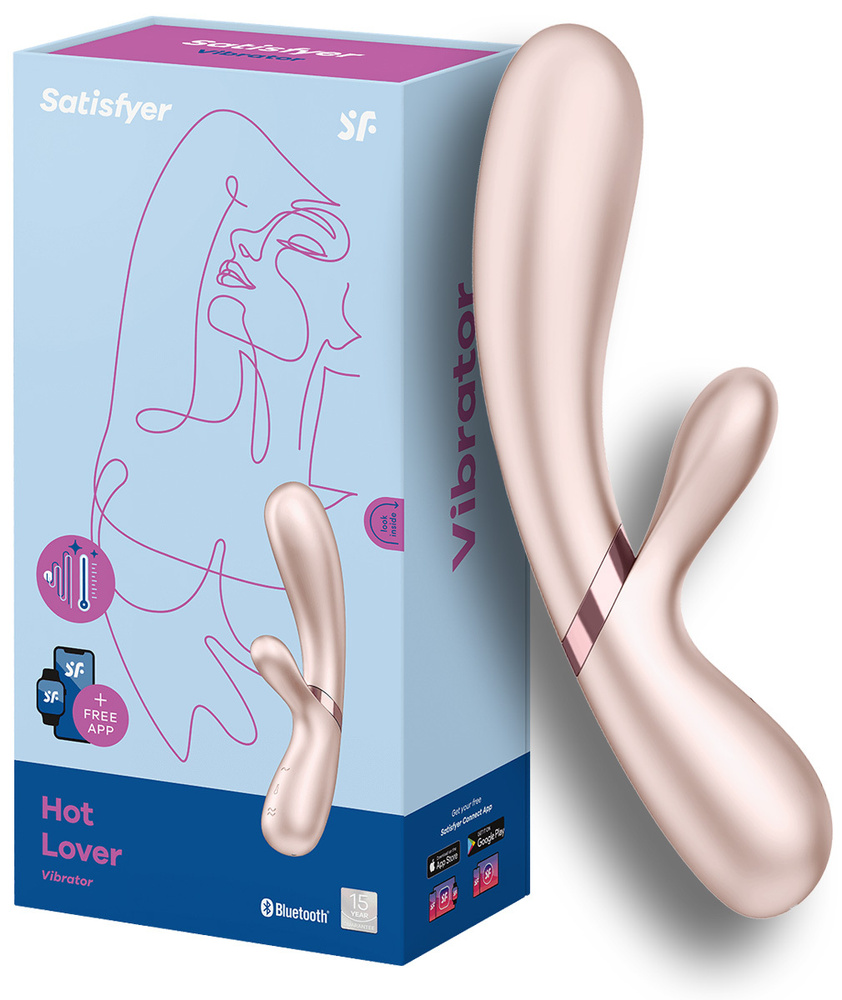 Вибратор Satisfyer Hot Lover с функцией нагрева и управлением через приложение Сатисфаер  #1