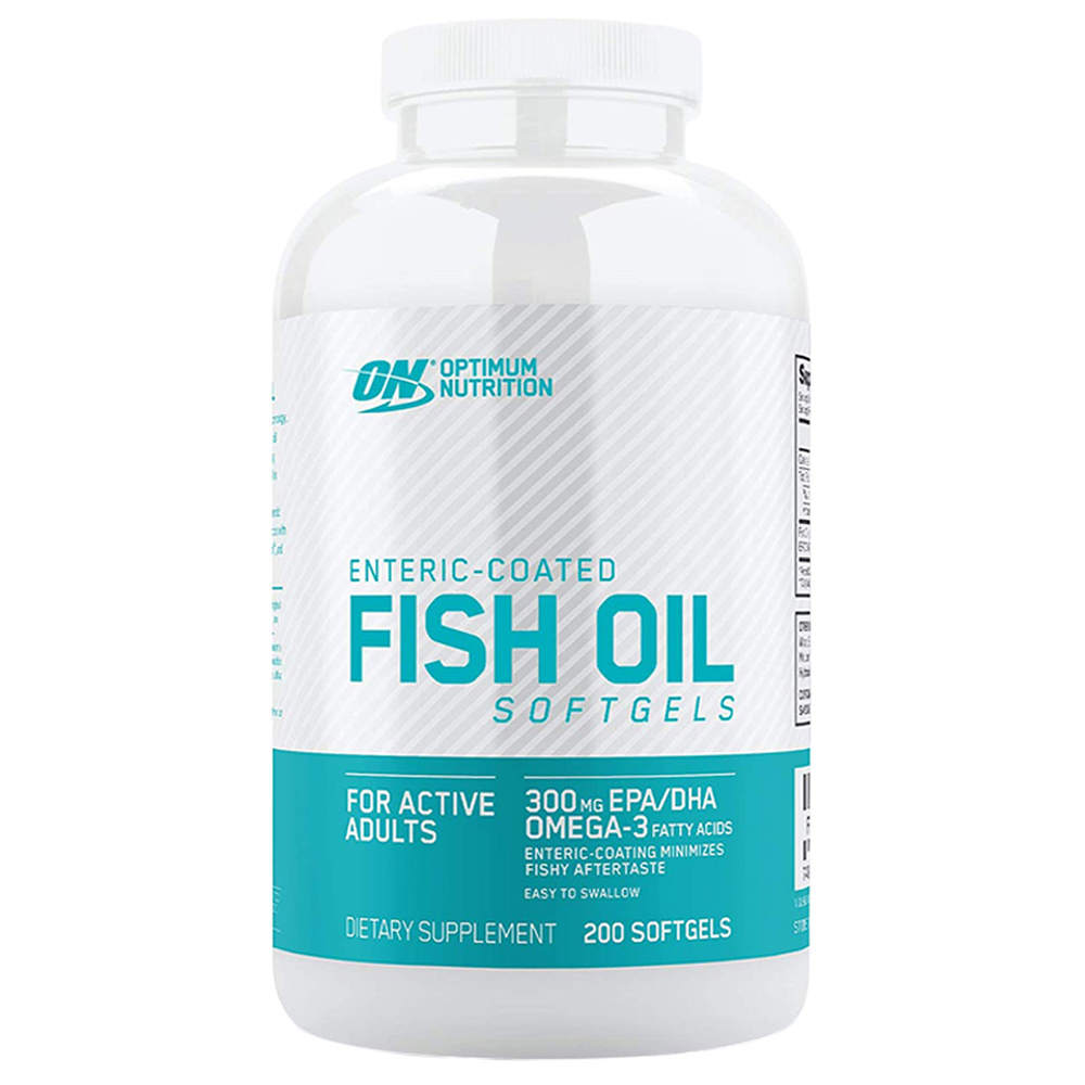 Рыбий жир Optimum Nutrition Fish Oil Softgels, 200 капсул #1