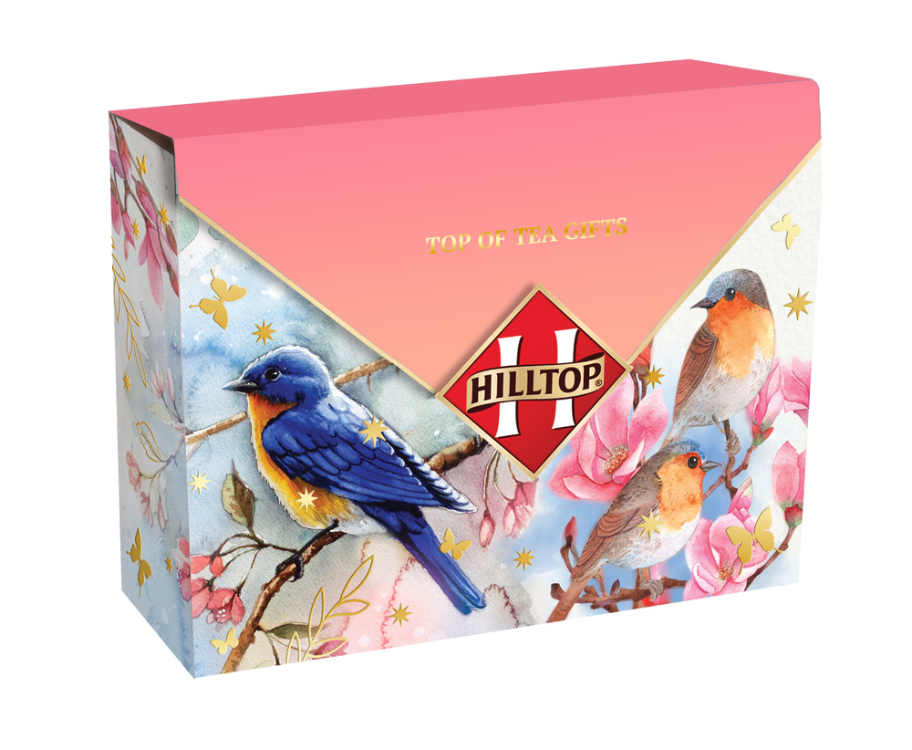 Чай Hilltop Акварельные птицы "Цейлонское утро" картонный конверт, 100 г  #1