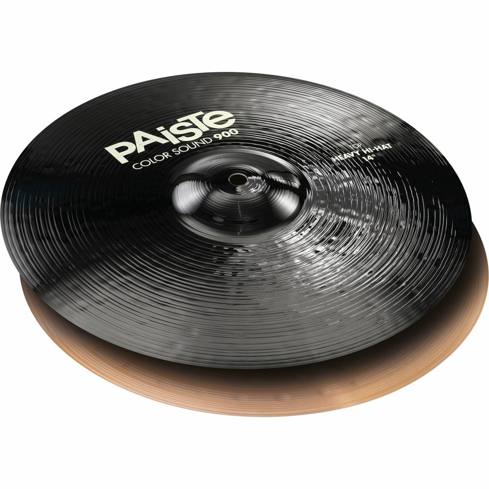 Тарелка для ударной установки Paiste 0001913414 Color Sound 900 Black Heavy Hi-Hat  #1