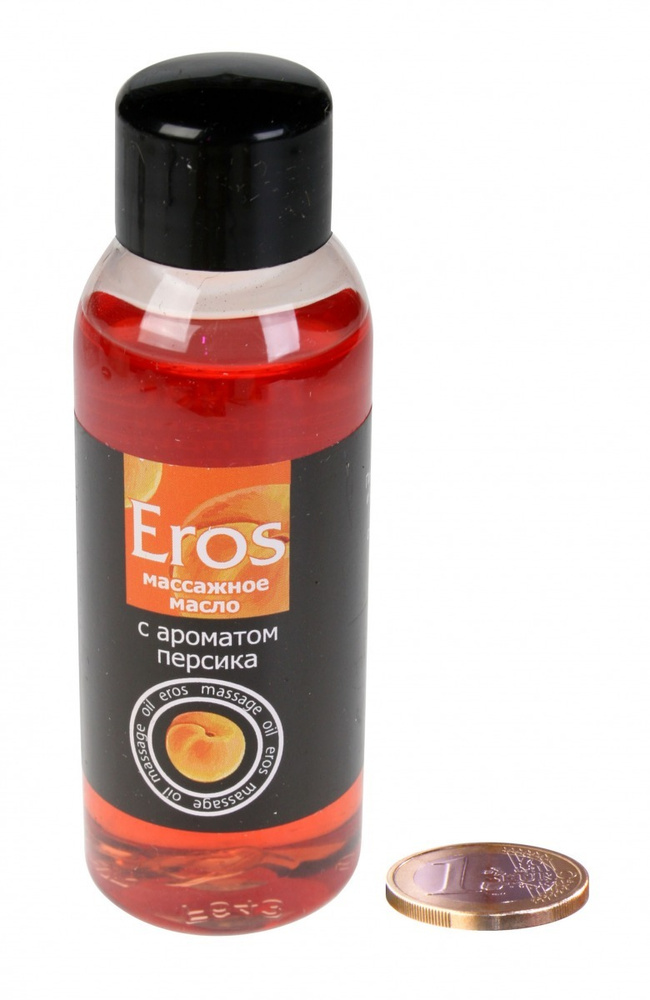 Масло Eros для эротического массажа с ароматом персика (50 мл)  #1