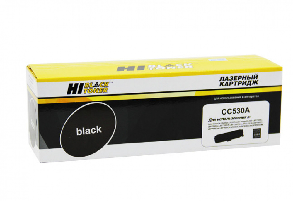 Картридж Hi-Black (HB-CC530A/№ 718) для HP CLJ CP2025/CM2320/Canon LBP7200, Bk, 3,5K #1
