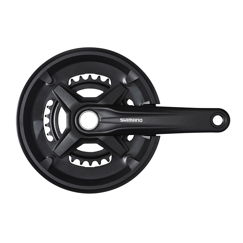 Система SHIMANO , MT210-B, 175мм, 36/22T, инт. вал. цв. черн, CL+3мм, для 9ск.  #1