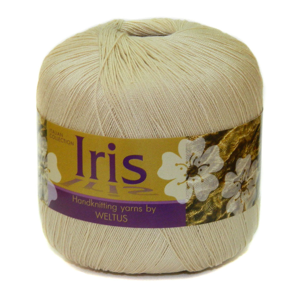 Пряжа Weltus Iris (100% мерсеризованный хлопок) цв. 003, 4 мотка #1