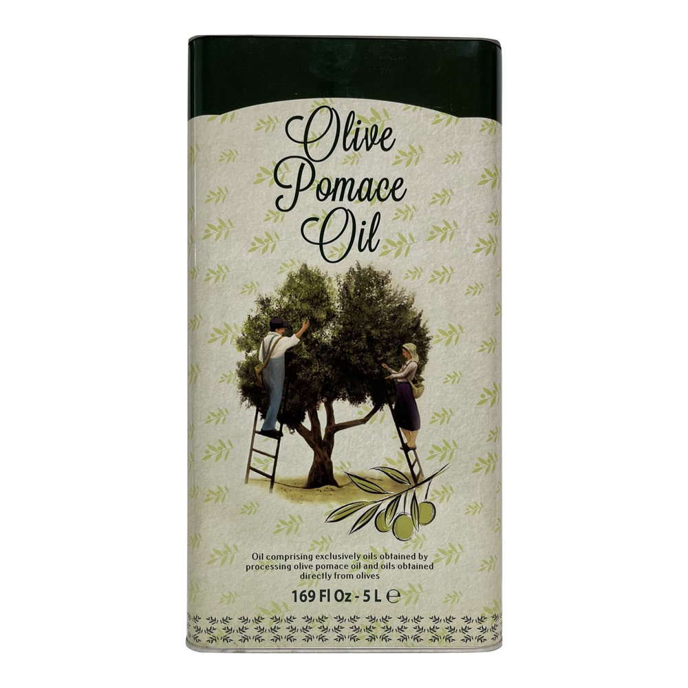 Оливковое масло для жарки и салатов, рафинированное с добавлением нерафинированного, POMACE OLIO SANSA #1