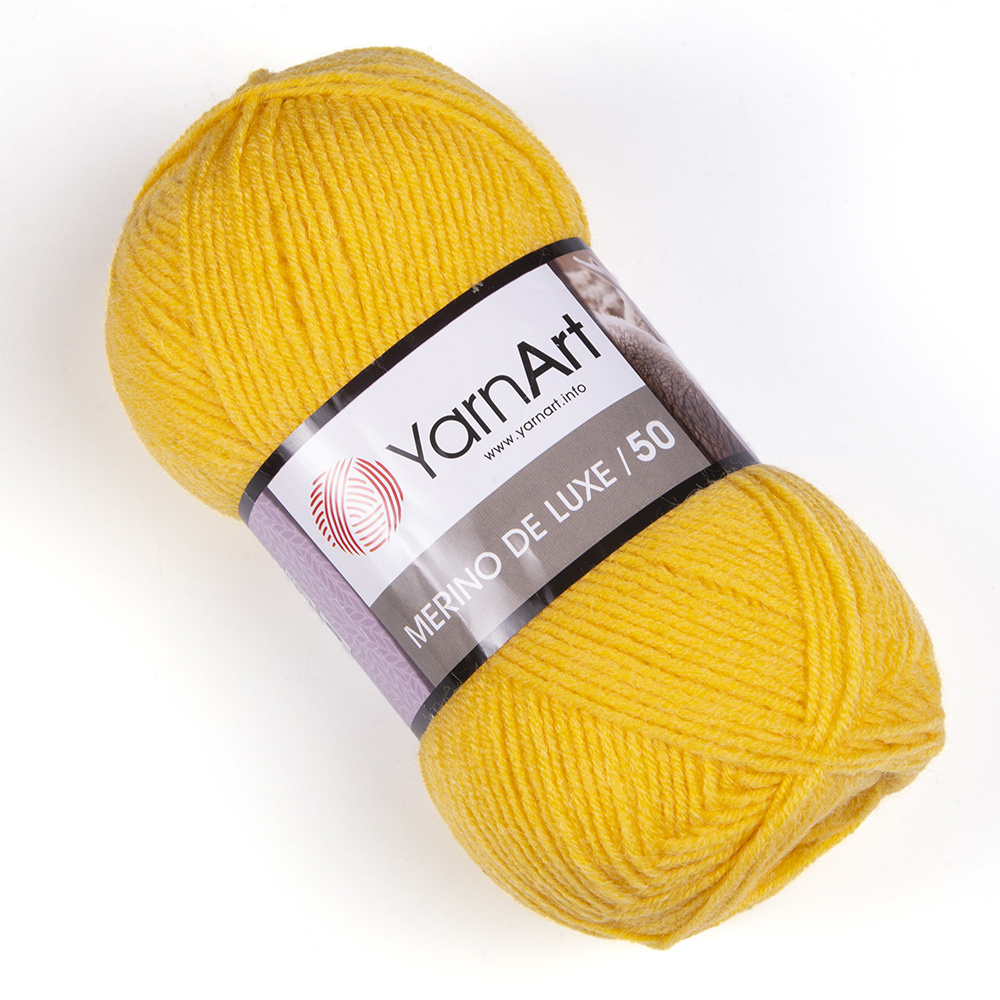 Пряжа YarnArt Merino De Luxe 50 (5 шт) #1