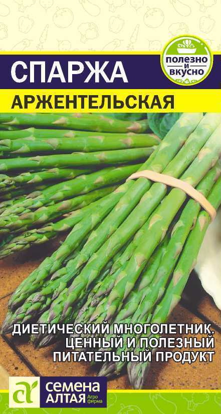 Спаржа Аржентельская (Семена Алтая), 0,5 г #1