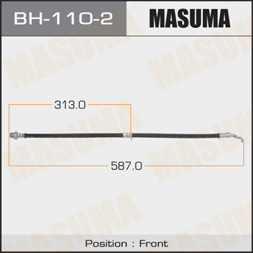 Masuma Трубки тормозные, арт. BH1102 #1