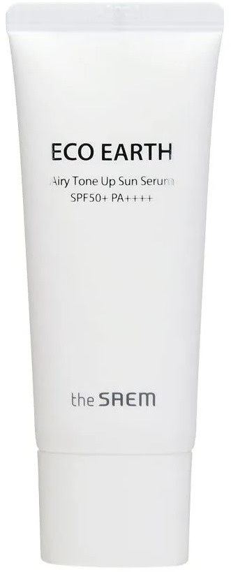 The Saem Солнцезащитная сыворотка для лица Eco Earth Airy Tone Up Sun Serum SPF50+, 35 г  #1