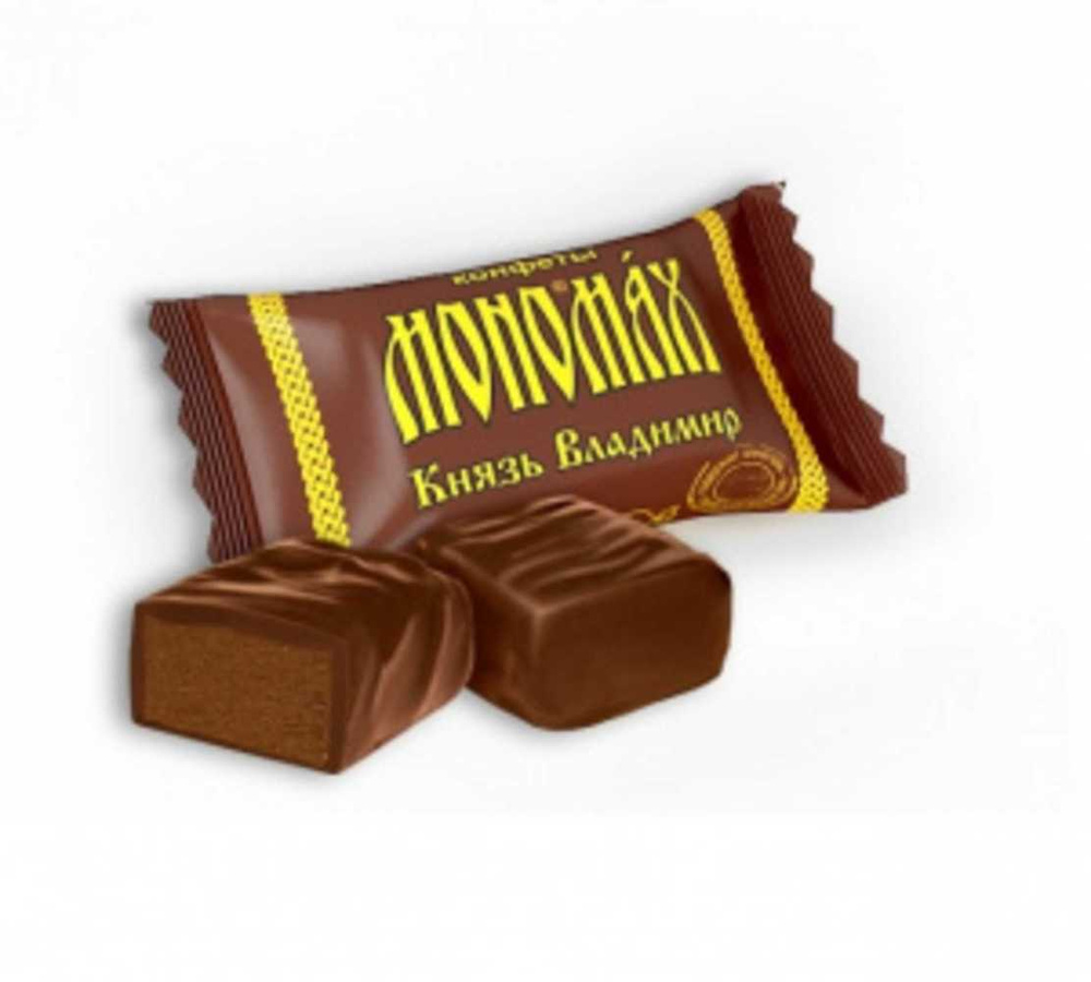 Конфеты шоколадные "МОНОМАХ Князь Владимир" 3кг., в пакете, Пермская ...