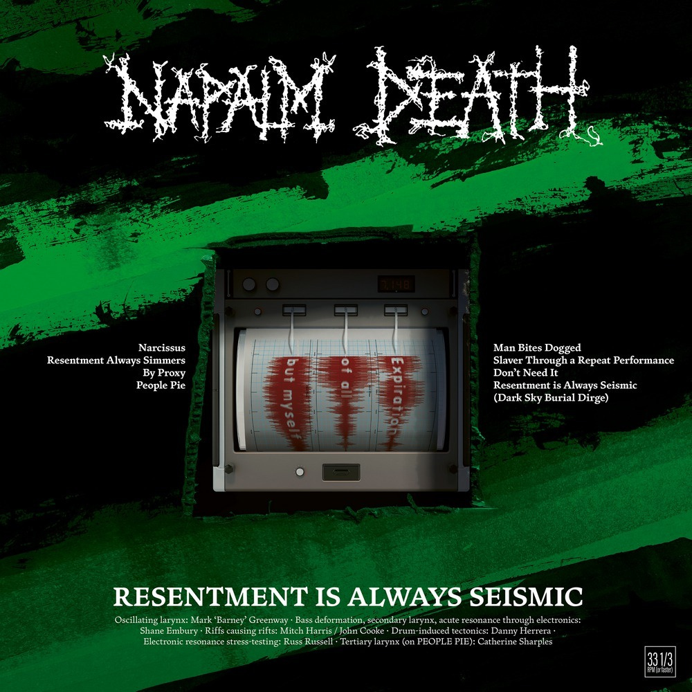 Виниловая пластинка Napalm Death / Resentment is Always Seismic - a final throw of Throes (1LP)  #1