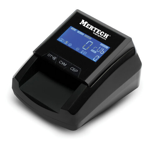 Детектор банкнот MERTECH D-20A FLASH PRO LCD, автоматический, ИК, МАГНИТНАЯ, АНТИСТОКС детекция, 5047 #1