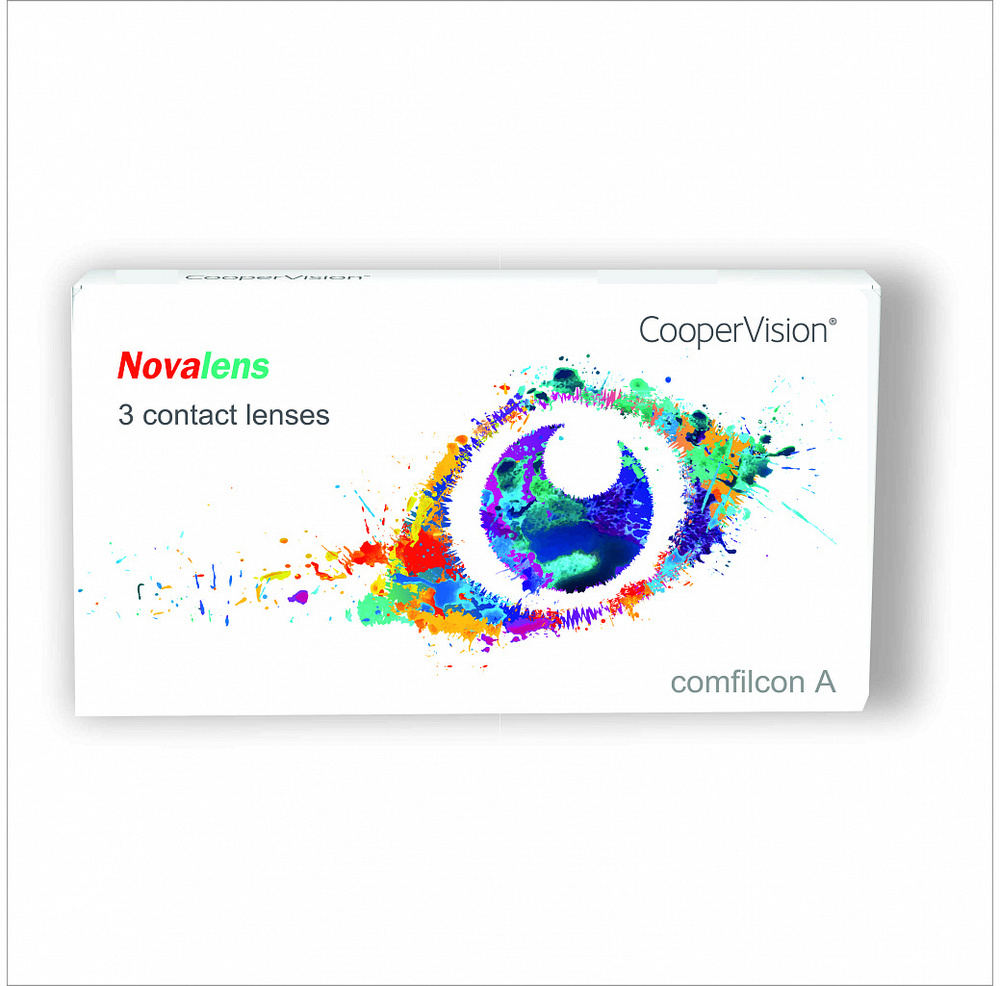 Контактные линзы Cooper Vision - Novalens /-3.0/14/8.6/3шт/1месяц. #1