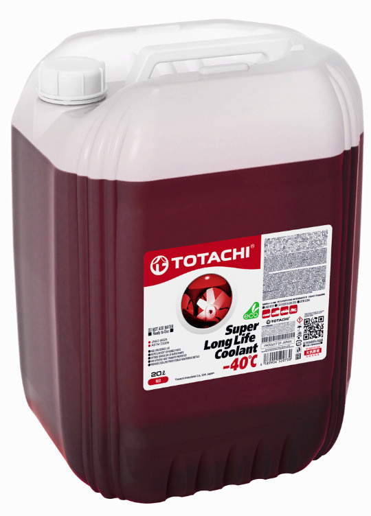 Жидкость охлаждающая низкозамерзающая TOTACHI SUPER LONG LIFE COOLANT Red -40C 20л  #1