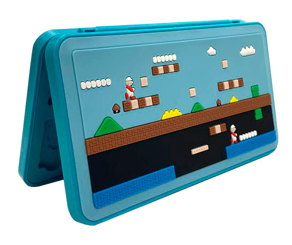 Кейс-футляр для хранений 24 картриджей Nintendo Switch Portable Storage Box (Super Mario Let's Play!) #1