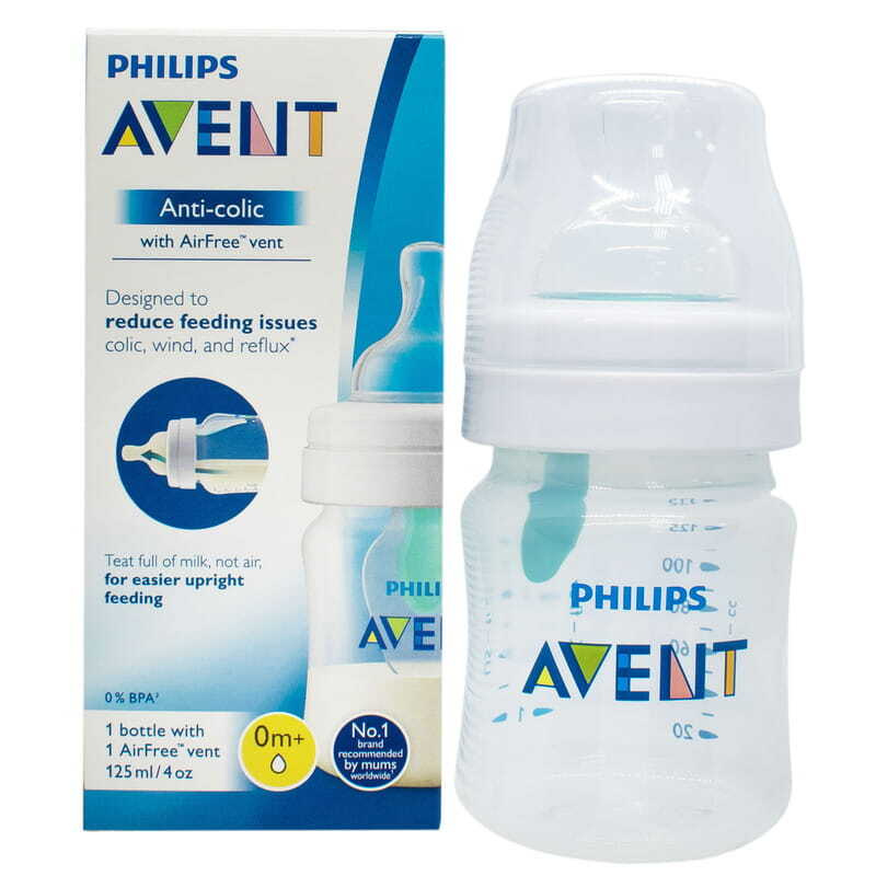Philips Avent Бутылочка серии Anti-colic с клапаном Airfree 0 мес+ 125 мл 1 шт 810/14  #1