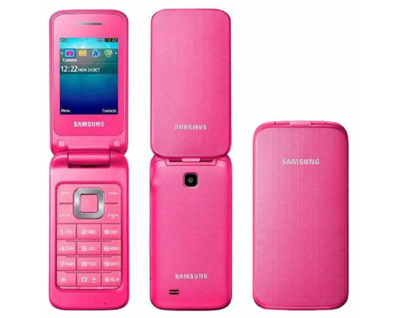 Мобильный телефон Samsung Кнопочный телефон GT-C3520 раскладушка ...