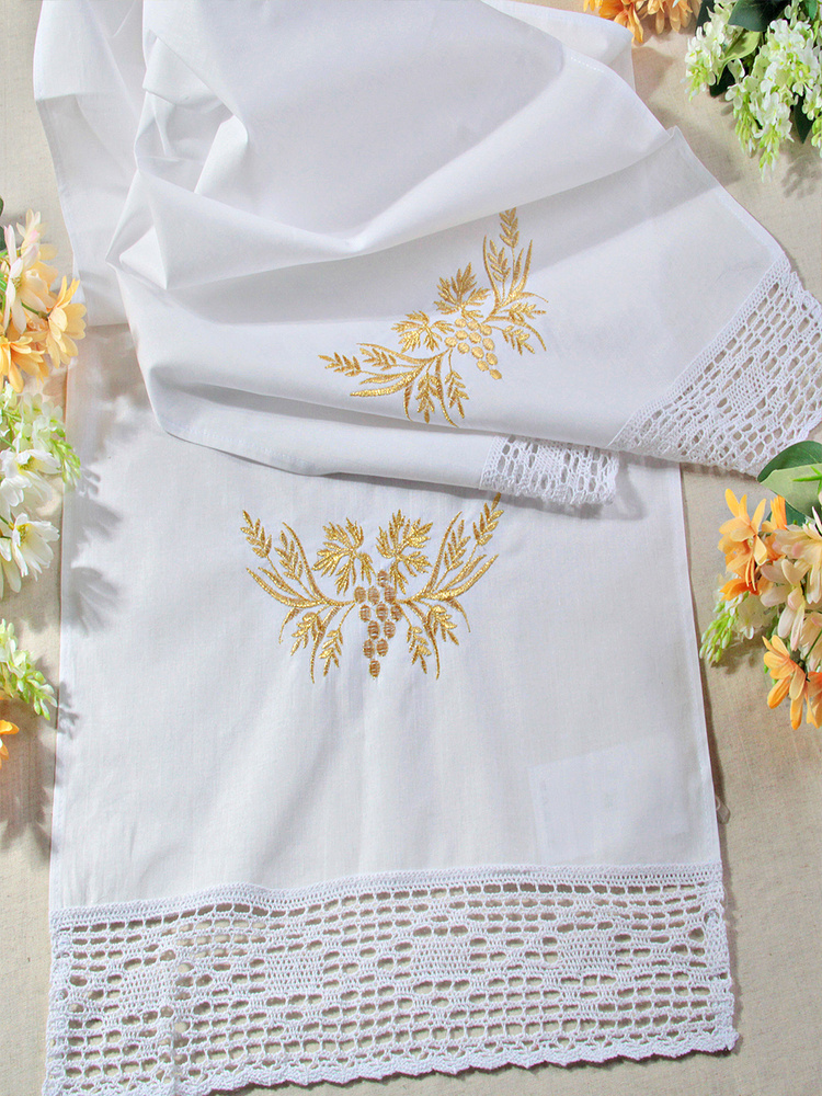 Рушник для венчания / полотенце для каравая на свадьбу / Мастерская ...