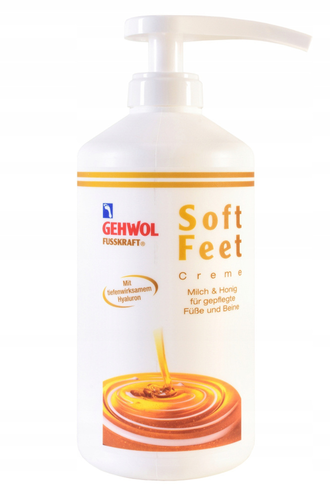 Gehwol Soft Feet Cream - Шелковый крем Молоко и мёд с гиалуроновой кислотой 500 мл  #1