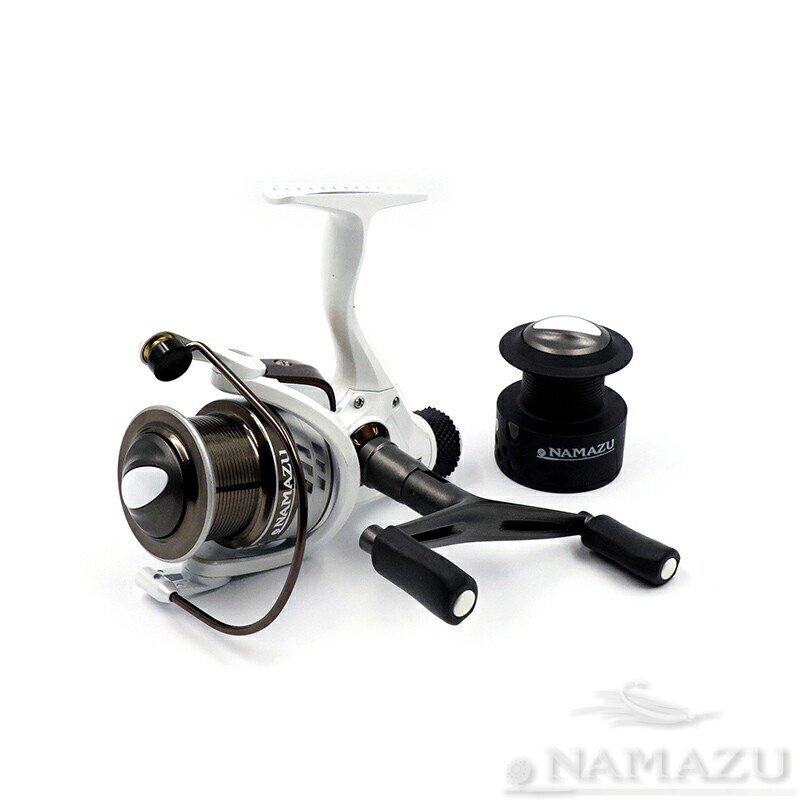 Катушка безынерционная Namazu White Fish WF4000 5bb, запасная шпуля N-RWF4000  #1