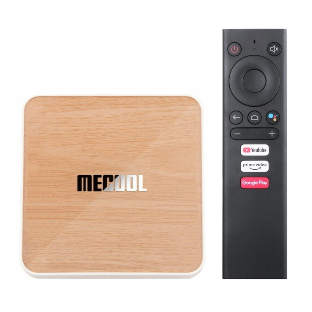 MECOOL KM6 Deluxe Edition медиаплеер AndroidTV 10 / 4Gb/64Gb S905X4 #1