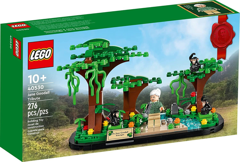 Конструктор Lego Jane Goodall Tribute 40530 Эксклюзивный строительный набор  #1